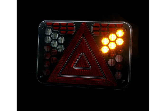 Fanale posteriore a LED HORPOL LZD 3216 con 7 funzioni, lato destro