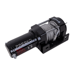 Verricello elettrico per rimorchio PRESKO T-REX 3.0 12V 1360kg con cavo in acciaio da 11m