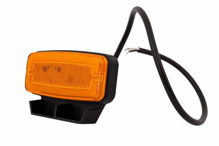 Lampada di segnalazione a LED HORPOL LD 2765, arancione, universale, con supporto