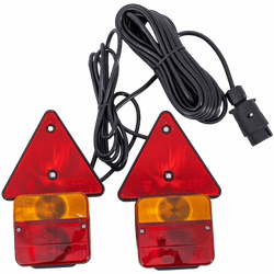 Fanali posteriori KAMAR L1070-Z 4 funzioni sinistro + destro con magnete