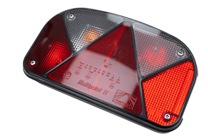 ASPÖCK Fanale posteriore Multipoint II, 6 funzioni, sinistro