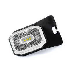 Faro di posizione universale a LED bianco FRISTOM FT-001 BI con supporto angolare