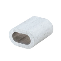 Connettore in alluminio per corde DROMET ZLA.6, manicotto per corde da 6 mm
