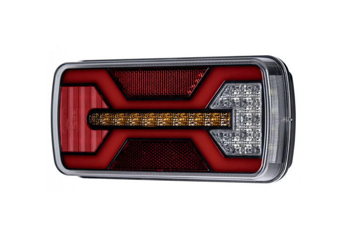 KAMAR X-SPIDER L2424 Fanale posteriore a LED 5 funzioni universale