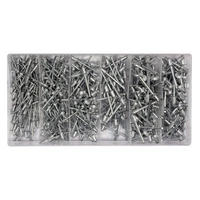Set di rivetti ciechi YATO YT-36420, misure miste, 400 pezzi
