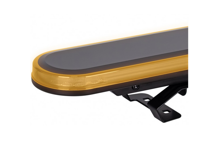 Faro di segnalazione a LED KAMAR DARK BLK0062, lampada lampeggiante a 6 modalità, 1500x100mm