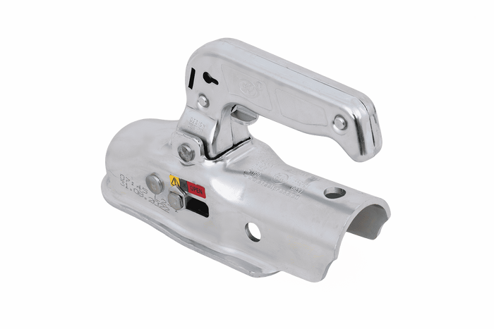 Gancio a sfera STEELPRESS BC-1700A per rimorchio da 1700 kg con timone tubolare da 45 mm