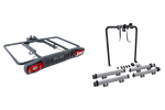 Piattaforma di aggancio Inter Pack Re-Cargo + adattatore per il trasporto di 2 biciclette