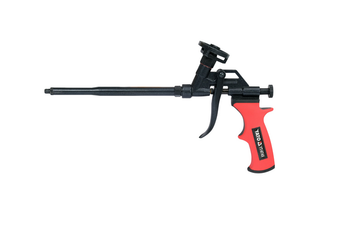 Pistola per schiuma poliuretanica YATO YT-6743 con rivestimento in PTFE.