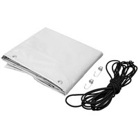 OUTLET Telo copritelaio h-1100 UNITRAILER grigio per rimorchio 264x150cm GARDEN 265 KIPP