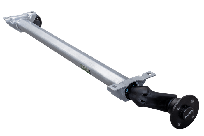 Asse AL-KO OPTIMA non frenato per rimorchio 750kg 1130mm 1443mm 4x100