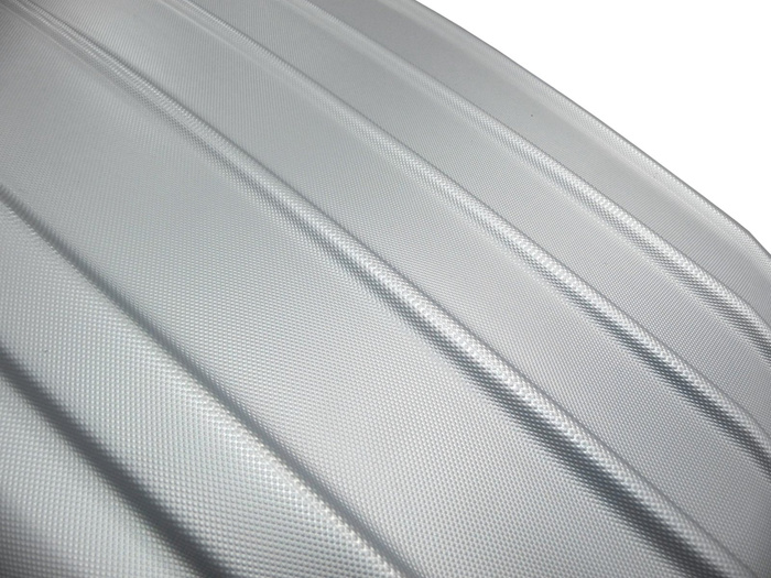 Box da tetto Inter Pack Stella 480 in kevlar argento (flexi fit G2)