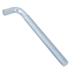 Gancio da cantiere DROMET HP M10x120 con estremità angolata (dritto)