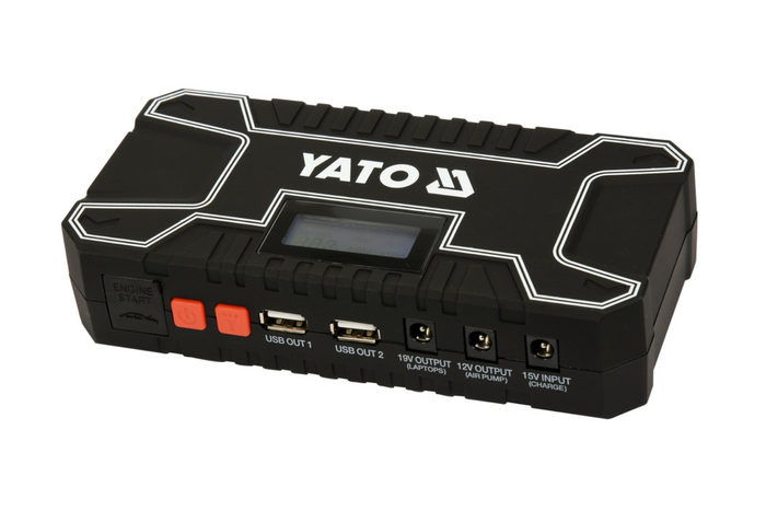 Power bank YATO YT-83082 da 12000 mAh con display LCD