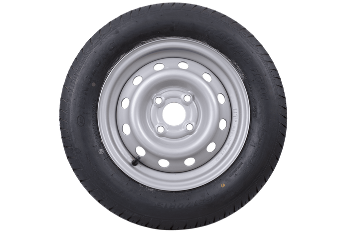 OUTLET Ruota completa PNEUMATICO LINGLONG 165/70 R13 79N CERCHIO UNITRAILER 4Jx13" 4x100 ET:30