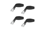 Set di quattro cinghie di montaggio per bicicletta ProPlus 321285, lunghezza 40 cm