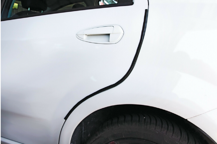 Protezione per bordo porta LAMPA Armoured Protector 5m Nero