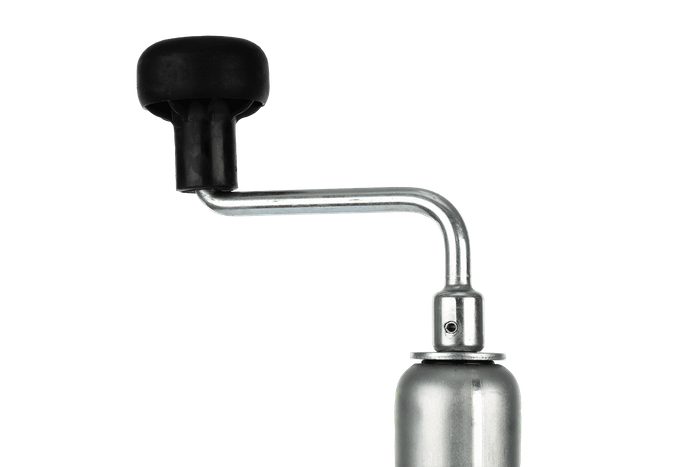 Supporto manovella estensibile WINTERHOFF ST48-120 per rimorchio da 150 kg 600-820 mm