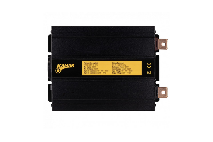 Convertitore di tensione 24V/230V (1000/2000W) KAMAR E1927