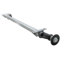 Assale KNOTT VG7-L non frenato per rimorchio 750kg 1400mm 1700mm 4x100
