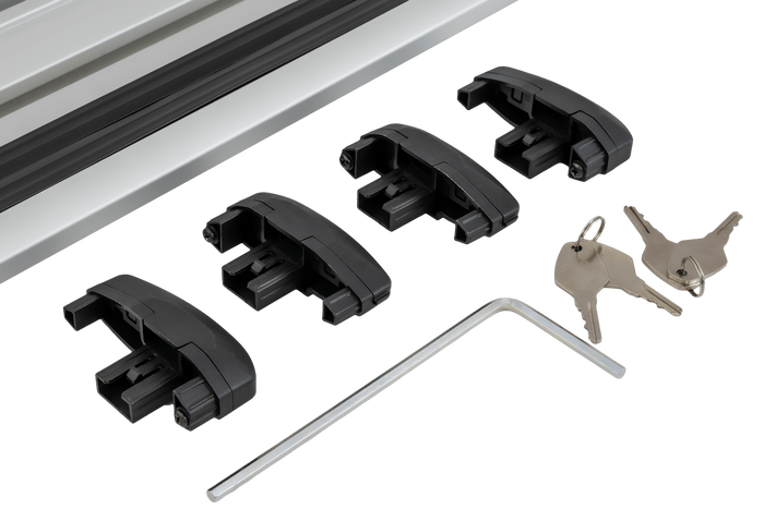 Barre portatutto Inter Pack Virgo RR 135 (G2) per binari aperti