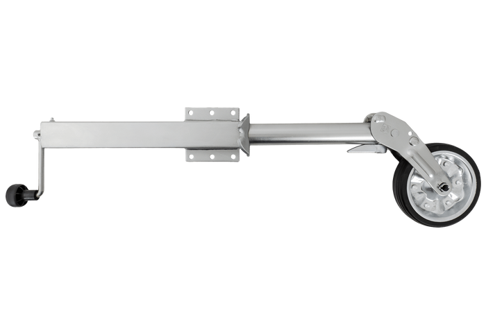 AL-KO 1863497 ruotino di appoggio automatico con maniglia 400kg 60mm 775-1010mm