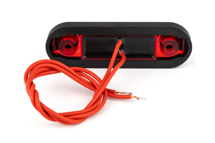 Faro di posizione universale a LED sottile HORPOL LD 3212 rosso