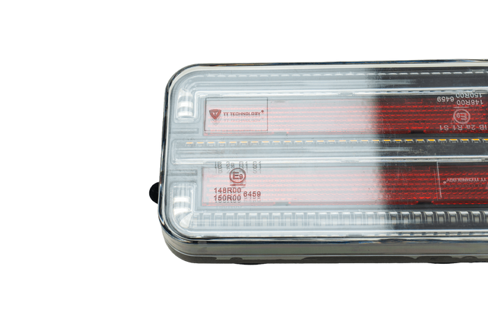 TT Technology TT.12028B-DI Luci posteriori a LED 3 funzioni sinistra+destra, wireless, magnetiche