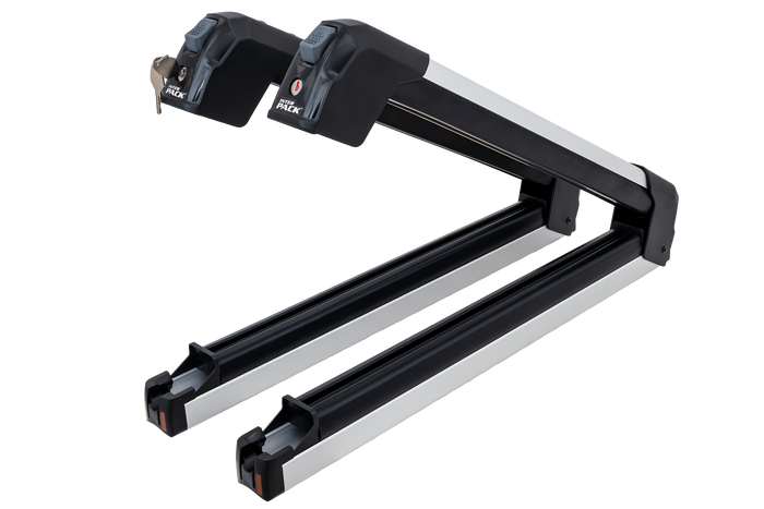 Inter Pack Frostline 4 - supporto in alluminio per 4 paia di sci o 2 snowboard