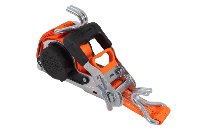 Nastro trasportatore automatico retrattile FACTY 5m/35mm/1t arancione