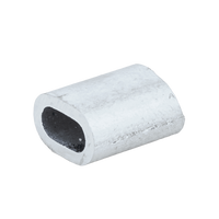 Connettore in alluminio per corde DROMET ZLA.3, manicotto per corde da 3 mm