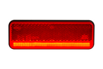 HORPOL LD 2437 Lampada di segnalazione a LED rossa universale SLIM