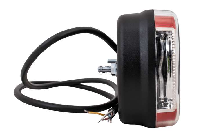 Fanale posteriore a LED FRISTOM FT-130 COF, 6 funzioni, universale