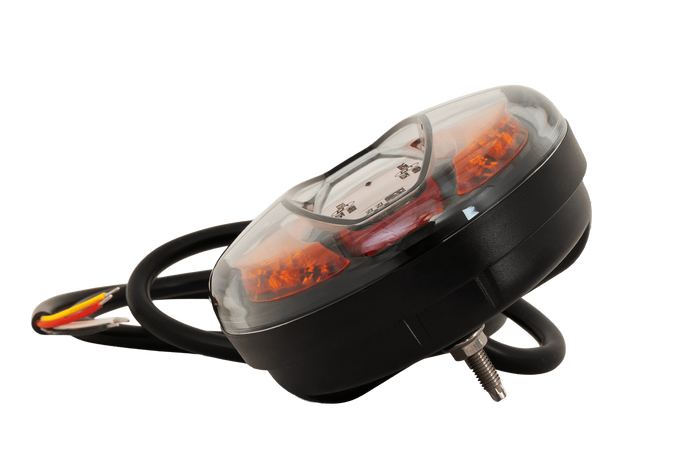 Fanale posteriore universale a LED FRISTOM FT-355 con alloggiamento a filo