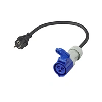Adattatore con spina Schuko e presa CEE 16A 230V ProPlus 373526 cavo 40cm