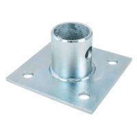 UNITRAILER TJ5002A adattatore supporto manovella, staffa per sollevatori TJ5001 e TJ5002