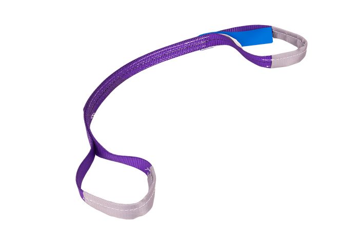 Cinghia di sollevamento HEFFA 1m/30mm/1t con passanti