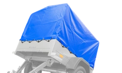 Telo blu per rimorchio Garden Trailer 150 kipp 1500x1060x800 mm