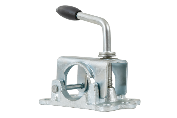 Morsetto per la ruota di supporto KNOTT LBG48, ghisa, 48 mm