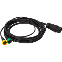 ASPÖCK 58-1022-087 cablaggio elettrico per rimorchio 4,5 m connettore a 7 pin baionette 2x5 pin