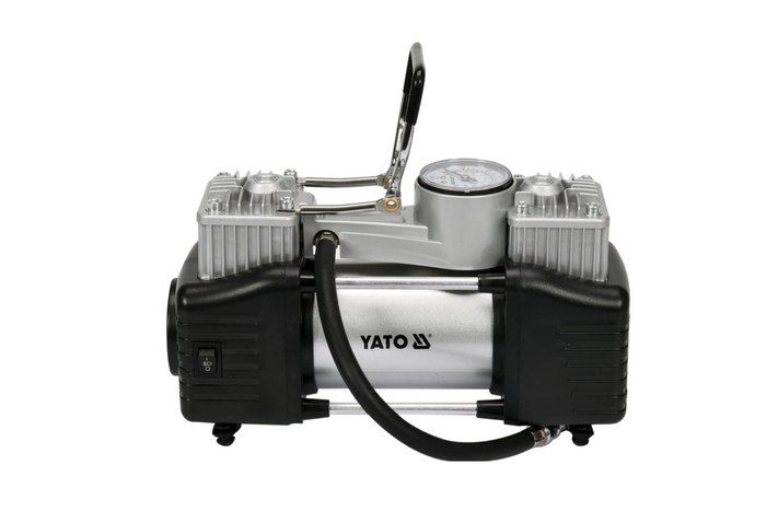 Compressore per auto YATO YT-73462 con lampada LED da 250 W