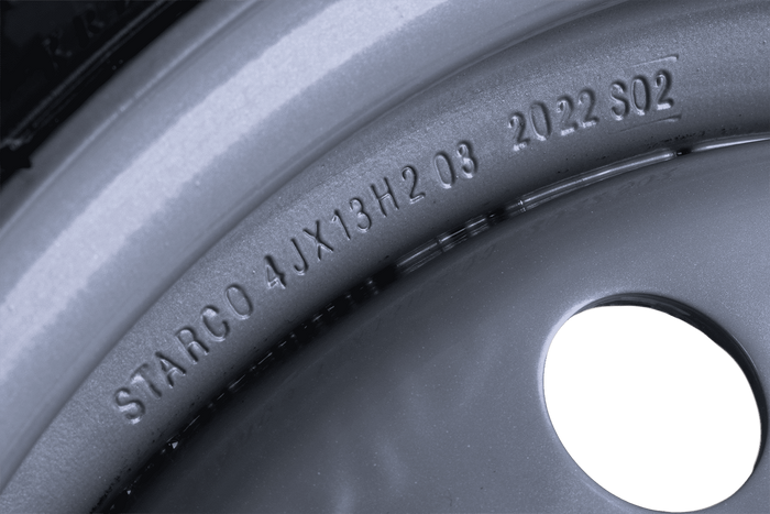 OUTLET Ruota rimorchio PNEUMATICO KENDA 155/70 R13 74N CERCHIO STARCO 4Jx13"H2 4x100 ET:30