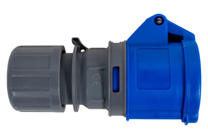 Presa elettrica MANTES 2P+Z, presa portatile 16A 230V con sportellino