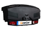 Towbox EVO urban black - portapacchi da montare sul gancio di traino