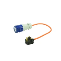 Adattatore con spina UK e presa CEE 16A ProPlus 373522, cavo da 40 cm