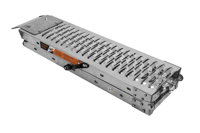 UNITRAILER ALR004 rampa pieghevole in acciaio per rimorchio, 170 cm, 227 kg