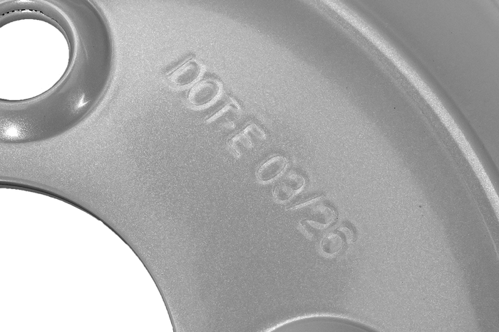 Cerchio in acciaio UNITRAILER 5.5Ix8"H2 4x100 ET:-2