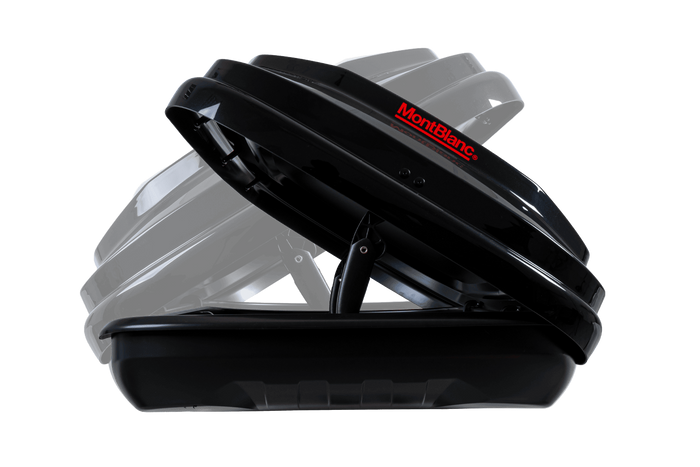 Box da tetto Mont Blanc Altitude 450 nero metallizzato