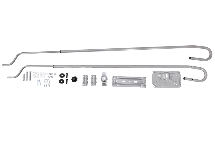 Supporto per ruota di scorta KNOTT per roulotte 1475-1850mm