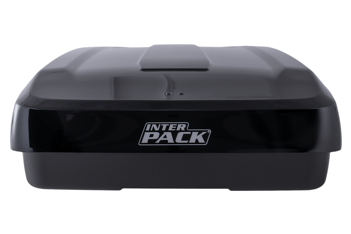 Box da tetto Inter Pack Monsun L, nero metallizzato